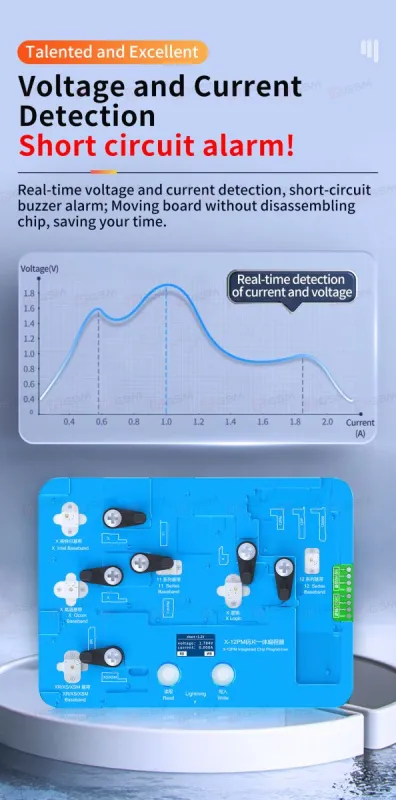 Программатор JCID BLE X-12PM (Baseband/Logic chip EEPROM; Non removal) фото в интернет-магазине 05gsm.ru