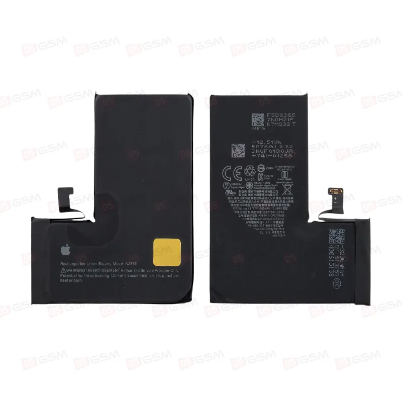 Аккумулятор без ошибки iPhone 14 Pro (05GSM 100%-2; 3200 мАч; гарантия 1 год) фото в интернет-магазине 05gsm.ru