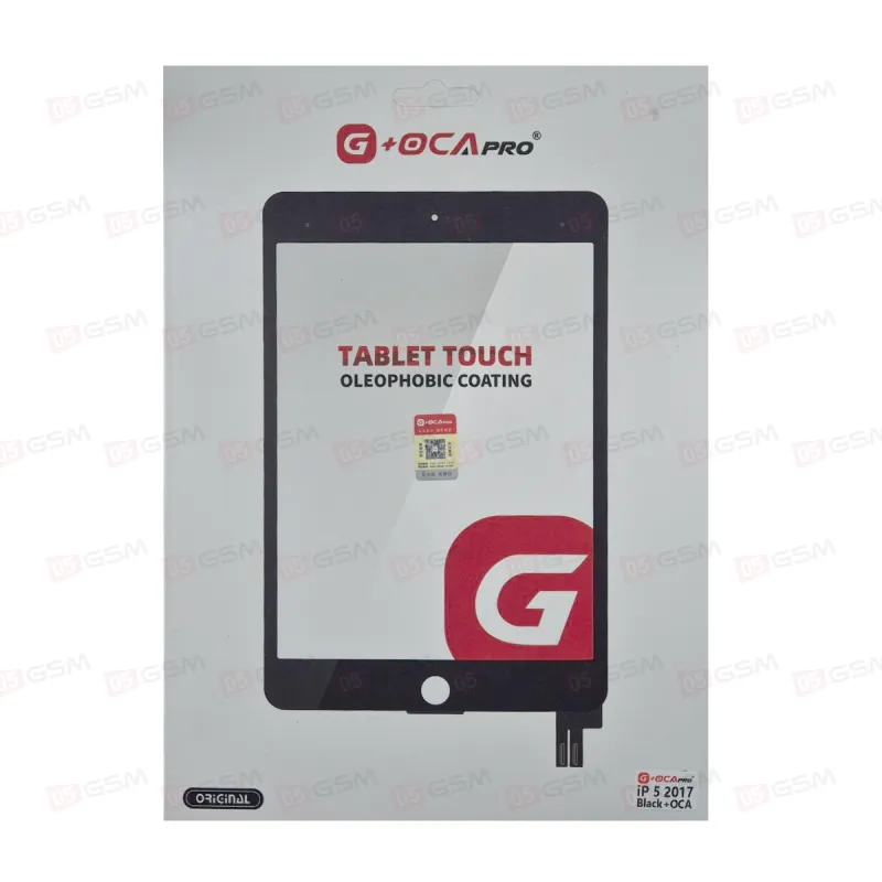 Сенсор IPad 5 AIR ORG (G+OCA) черный (A1474/A1475/A1476/A1822/A1823) фото в интернет-магазине 05gsm.ru