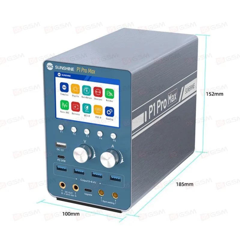 Блок питания со сваркой и шорткиллером Sunshine P1 Pro Max (Импульсный; 28 В; 6 А) фото в интернет-магазине 05gsm.ru