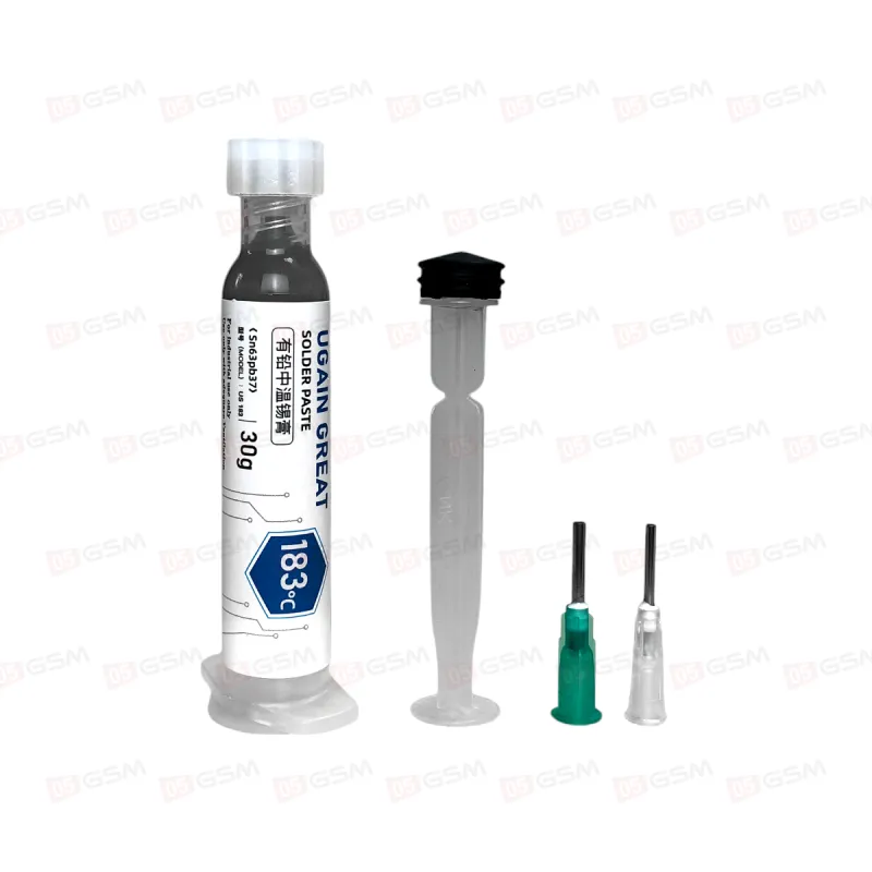 Паста для BGA IC Ugain 183°C (Жидкое олово; в шприце) фото в интернет-магазине 05gsm.ru