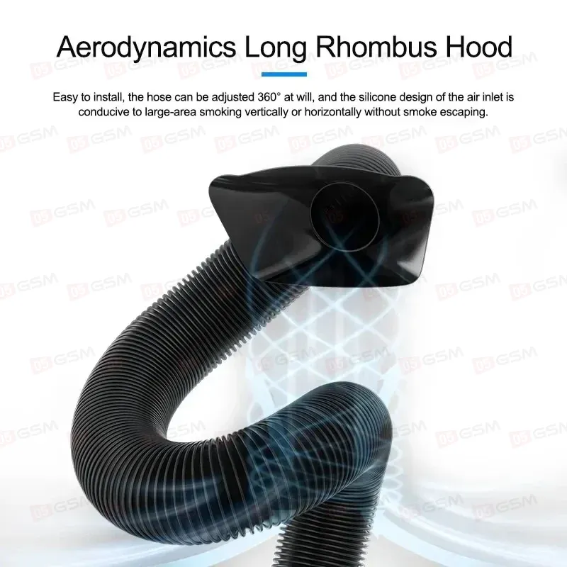 Вытяжка дыма Sunshine SS-6605 фото в интернет-магазине 05gsm.ru