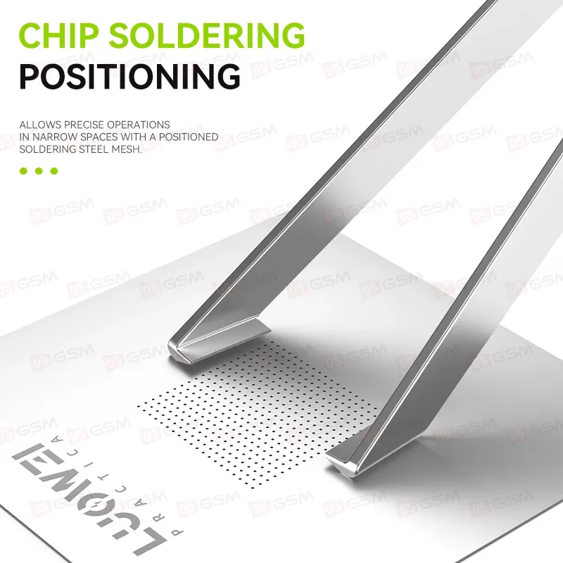 Пинцет угловой Luowei IS-30 (Для поднятия слоев платы) фото в интернет-магазине 05gsm.ru