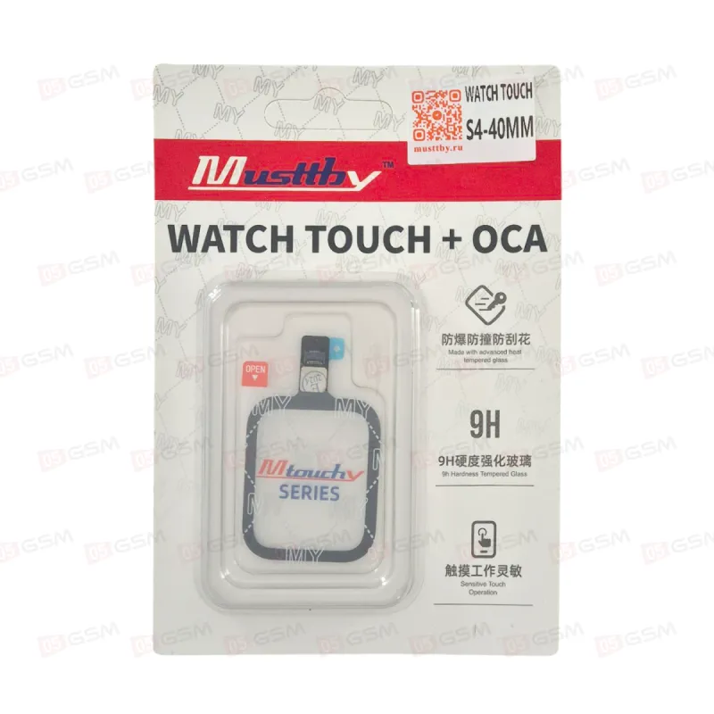 Сенсор Apple Watch (G+OCA) S4 40mm фото в интернет-магазине 05gsm.ru