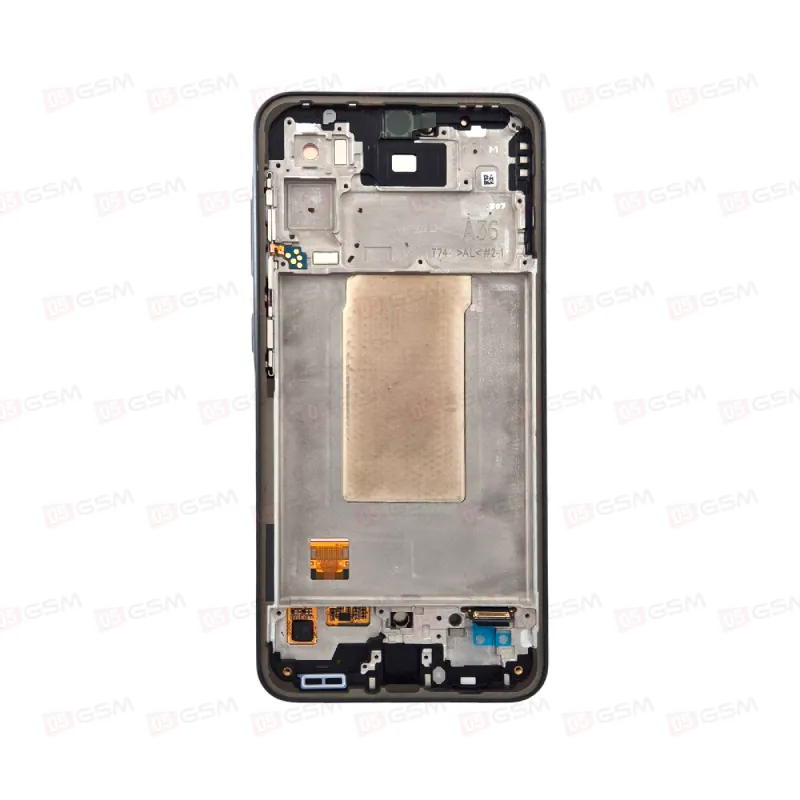 Дисплей с рамкой Samsung A366 (A36 / 2025) черный (100%-SERVICE) фото в интернет-магазине 05gsm.ru