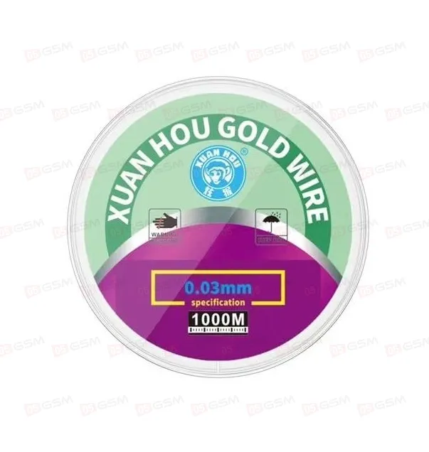 Проволока для снятия стекла Xuanhou Zolola (0.03 мм; 1000 м) фото в интернет-магазине 05gsm.ru