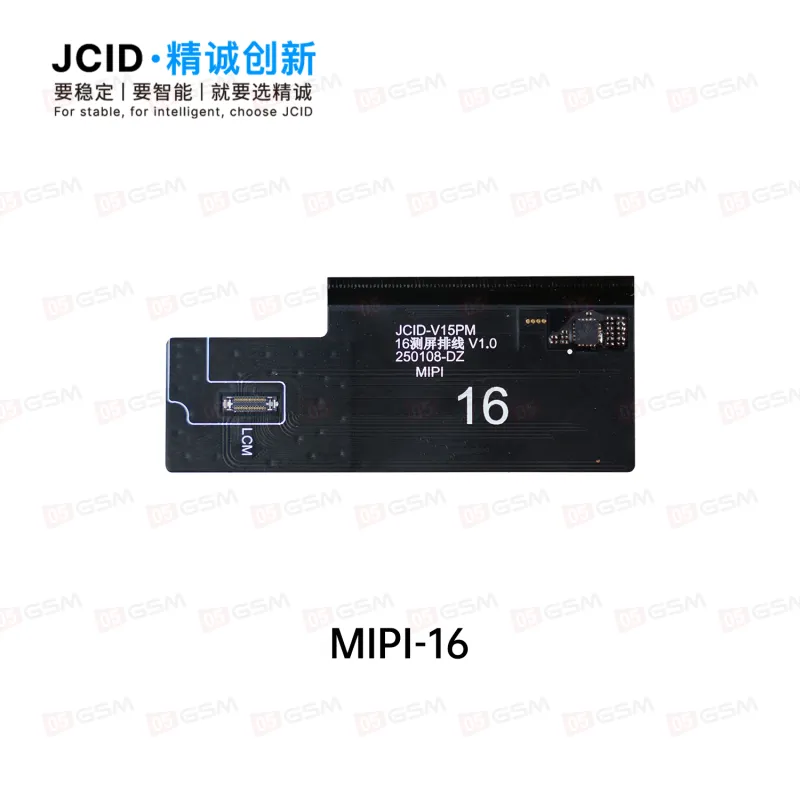 Шлейф для теста LCD для JCID V15PM iPhone 16 [MIPI-16] фото в интернет-магазине 05gsm.ru