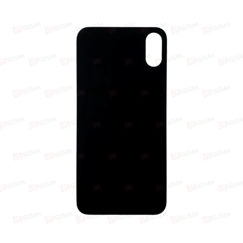 Крышка iPhone X с широким вырезом (Space gray/Черный) фото в интернет-магазине 05gsm.ru