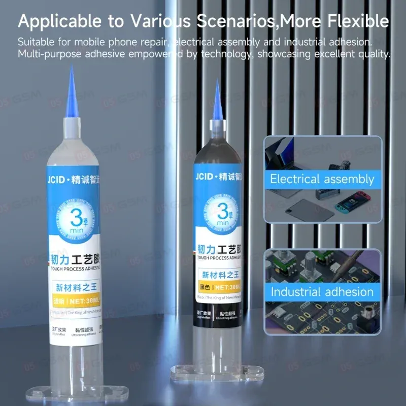 Клей из наночастиц JCID TP-030T (Прозрачный; 30 мл) фото в интернет-магазине 05gsm.ru