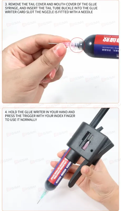 Дозатор для шприца с флюсом Luowei LW-G1 (30 мл) фото в интернет-магазине 05gsm.ru