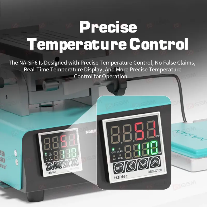 Сепаратор вакуумный с отдельным подогревом Nasan NA-SP6 New (Поворотный) фото в интернет-магазине 05gsm.ru