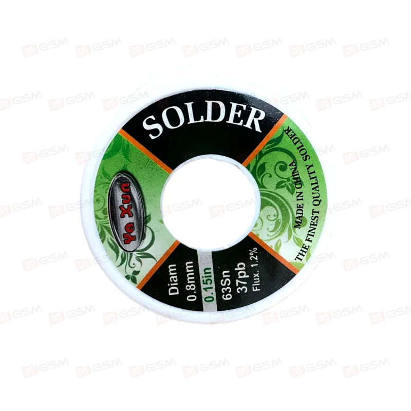 Припой в катушке YaXun (0.8 мм) фото в интернет-магазине 05gsm.ru