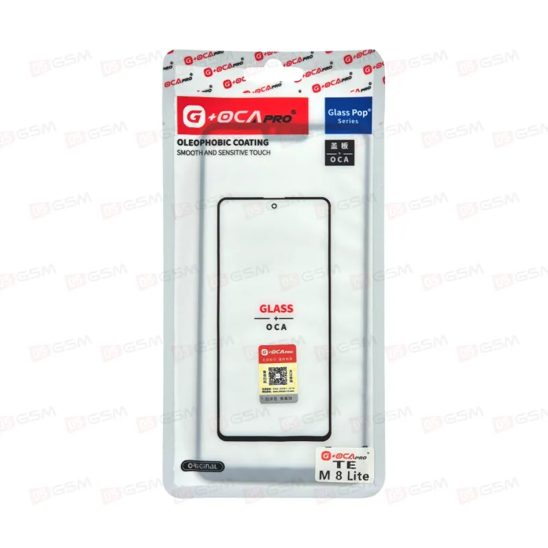 Стекло + OCA (G+OCA) Xiaomi Mi 8 lite черное фото в интернет-магазине 05gsm.ru