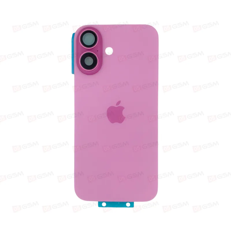 Крышка iPhone 16 со стеклами и магнитами (Pink/Розовый; оригинал; монолит) фото в интернет-магазине 05gsm.ru