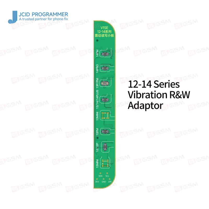 Плата на программатор JCID V1SE/V1S PRO Vibration R&W adaptor 12-14 фото в интернет-магазине 05gsm.ru