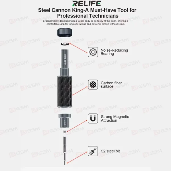 Набор отверток Relife RL-729A фото в интернет-магазине 05gsm.ru