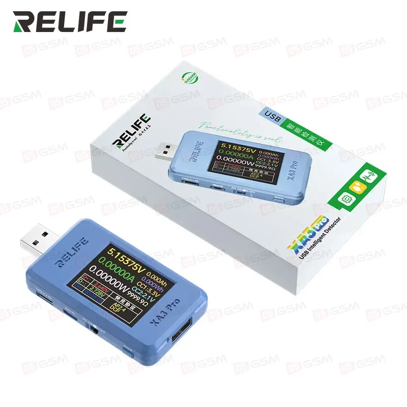 Тестер USB Relife XA3 Pro фото в интернет-магазине 05gsm.ru