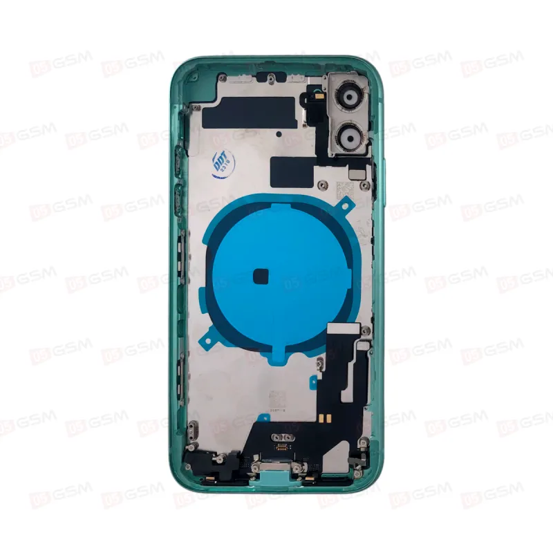 Корпус iPhone 11 GREEN ORG с шлейфами фото в интернет-магазине 05gsm.ru
