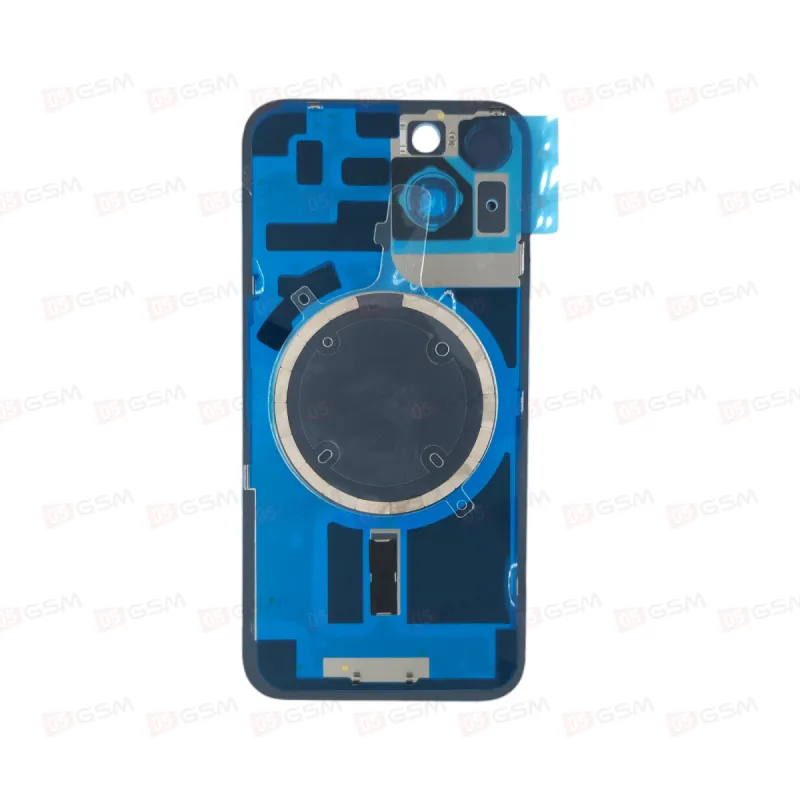 Крышка iPhone 14 со стеклами и магнитами (Blue/Синий; оригинал; монолит) фото в интернет-магазине 05gsm.ru