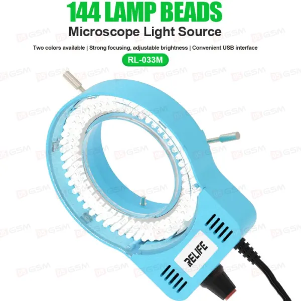 Подсветка на микроскоп Relife RL-033M (144 LED) фото в интернет-магазине 05gsm.ru