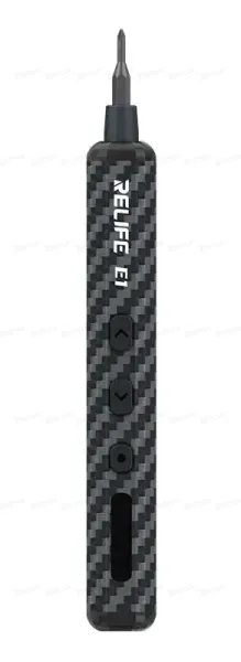 Электрическая отвертка Relife E1 (Карбон) фото в интернет-магазине 05gsm.ru