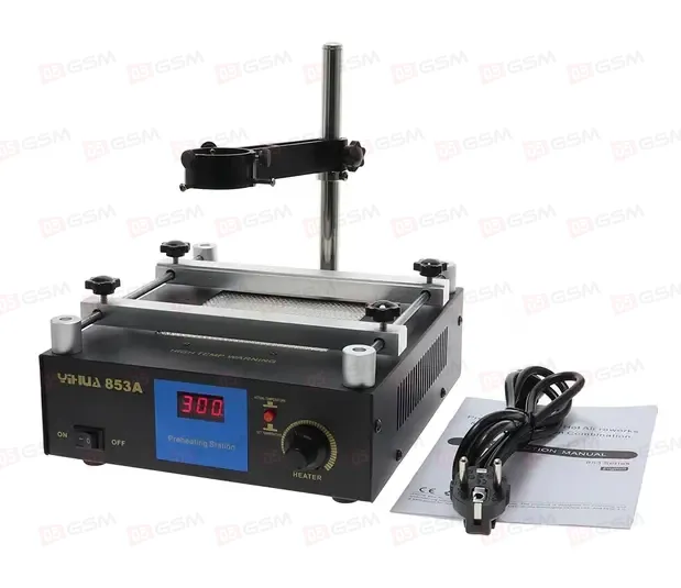 Нижний подогрев плат YiHua 853A (Керамический) фото в интернет-магазине 05gsm.ru