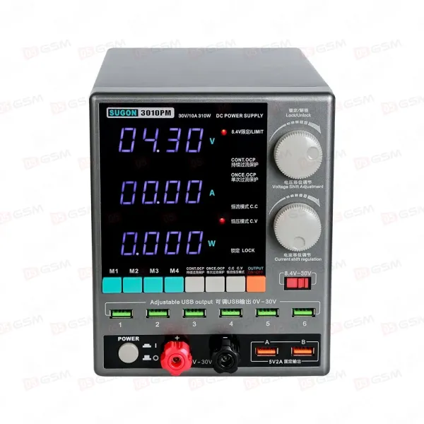 Блок питания Sugon 3010PM (Программируемый; 30 В; 10 А) фото в интернет-магазине 05gsm.ru