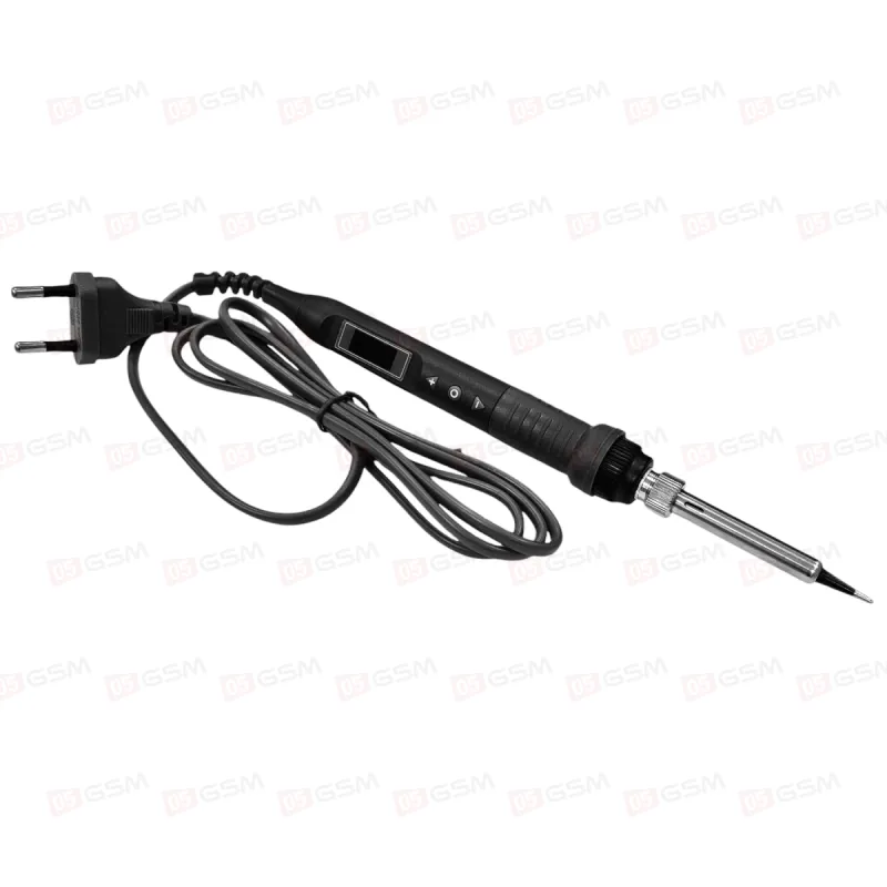 Паяльник сетевой JCD 908U (Черный; с кнопками и дисплеем) фото в интернет-магазине 05gsm.ru