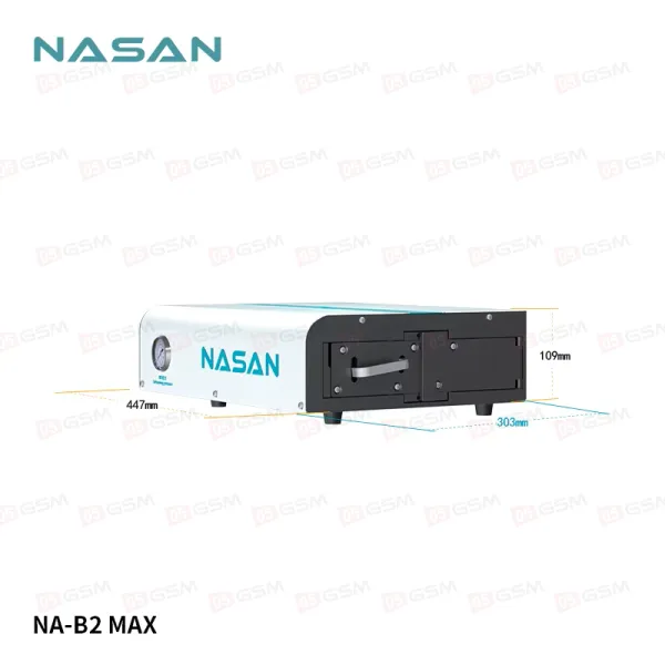 Комплект для переклейки дисплеев Nasan Supa Lite B2 Max (Ламинатор,барокамера,помпа-Rs2,компрессор) фото в интернет-магазине 05gsm.ru