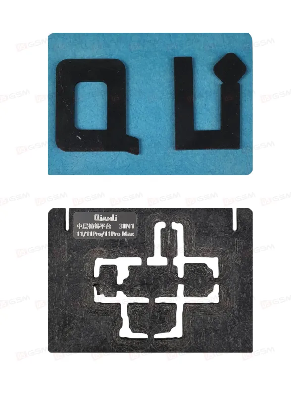 Монтажная платформа Qianli для iPhone 11 Series (Middle Frame) фото в интернет-магазине 05gsm.ru