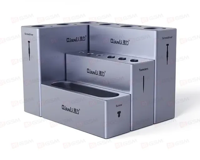 Органайзер для инструментов Qianli iCube (Разборный; магнитный; металлический) фото в интернет-магазине 05gsm.ru