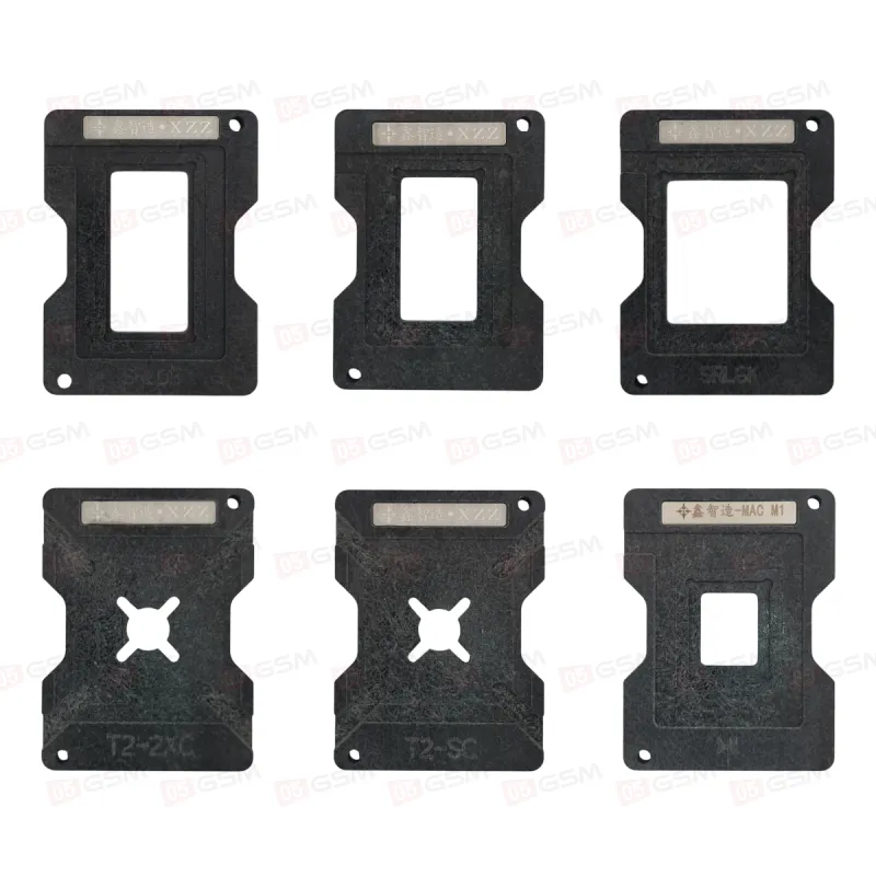 Набор трафаретов с магнитными держателями для ноутбуков XZZ фото в интернет-магазине 05gsm.ru