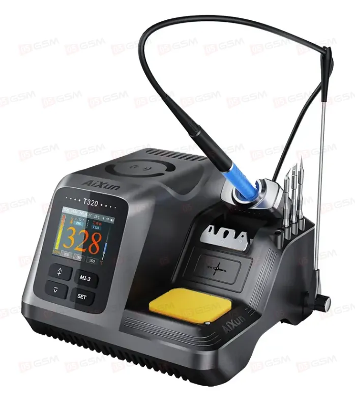 Паяльная станция Aixun T320 (Ручка 245 и 3 жала) фото в интернет-магазине 05gsm.ru