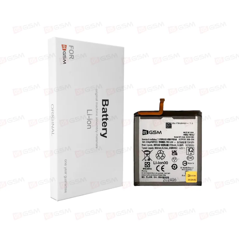 Аккумулятор Samsung Galaxy S23 [S911] (05GSM; 3900 мАч; гарантия 1 год) фото в интернет-магазине 05gsm.ru