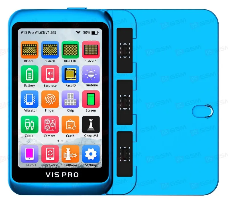 Программатор JCID V1S PRO (В комплекте модуль BGA110) фото в интернет-магазине 05gsm.ru