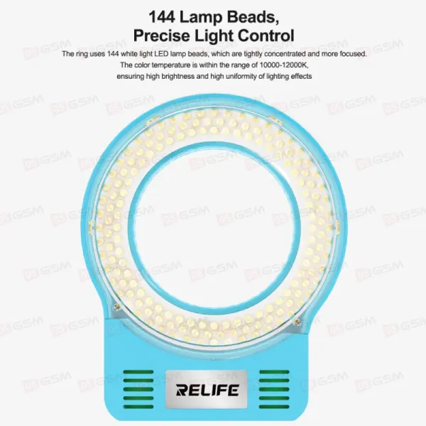 Подсветка на микроскоп Relife RL-033M (144 LED) фото в интернет-магазине 05gsm.ru