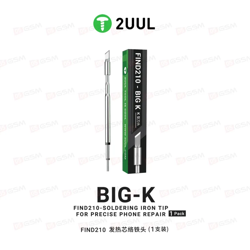 Жало паяльное 2UUL FD11 Find 210-K Big-K (Топорик большой) фото в интернет-магазине 05gsm.ru