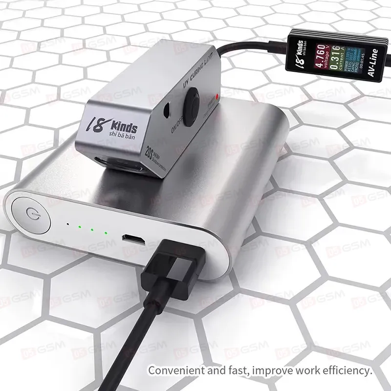 Лампа ультрафиолетовая 18 Kinds 20S (600 мАч) фото в интернет-магазине 05gsm.ru