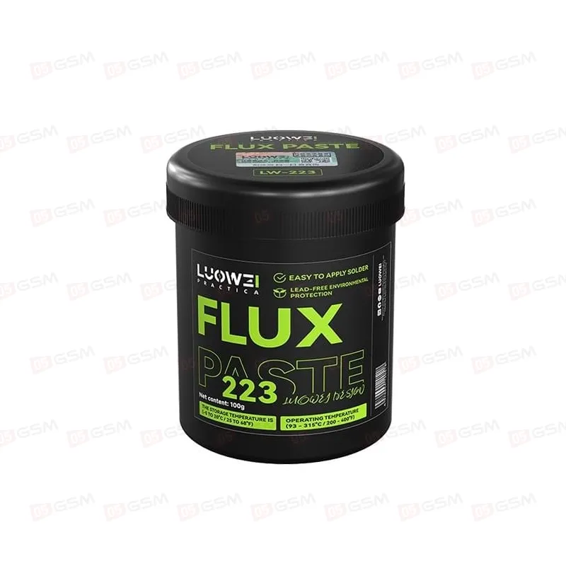 Флюс в банке Luowei LW-223 (100 г) фото в интернет-магазине 05gsm.ru