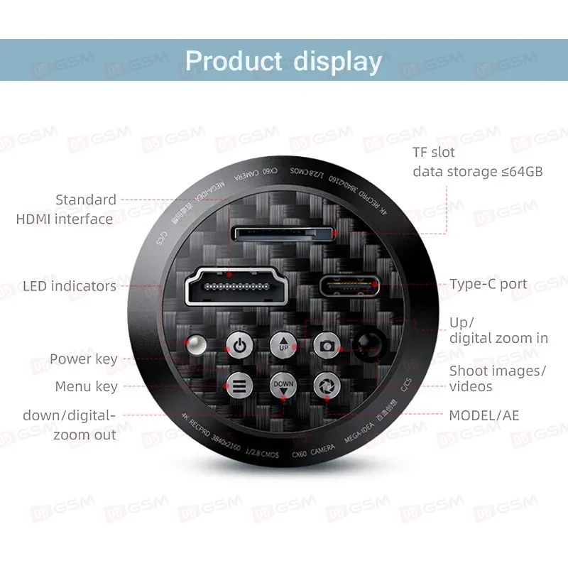 Камера на микроскоп Mega-Idea CX60S (1080P/4K) фото в интернет-магазине 05gsm.ru