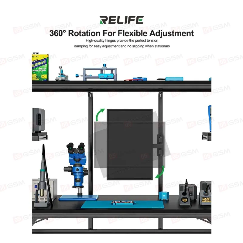 Штатив-держатель монитора Relife MS3 (14-27″; 360°) фото в интернет-магазине 05gsm.ru