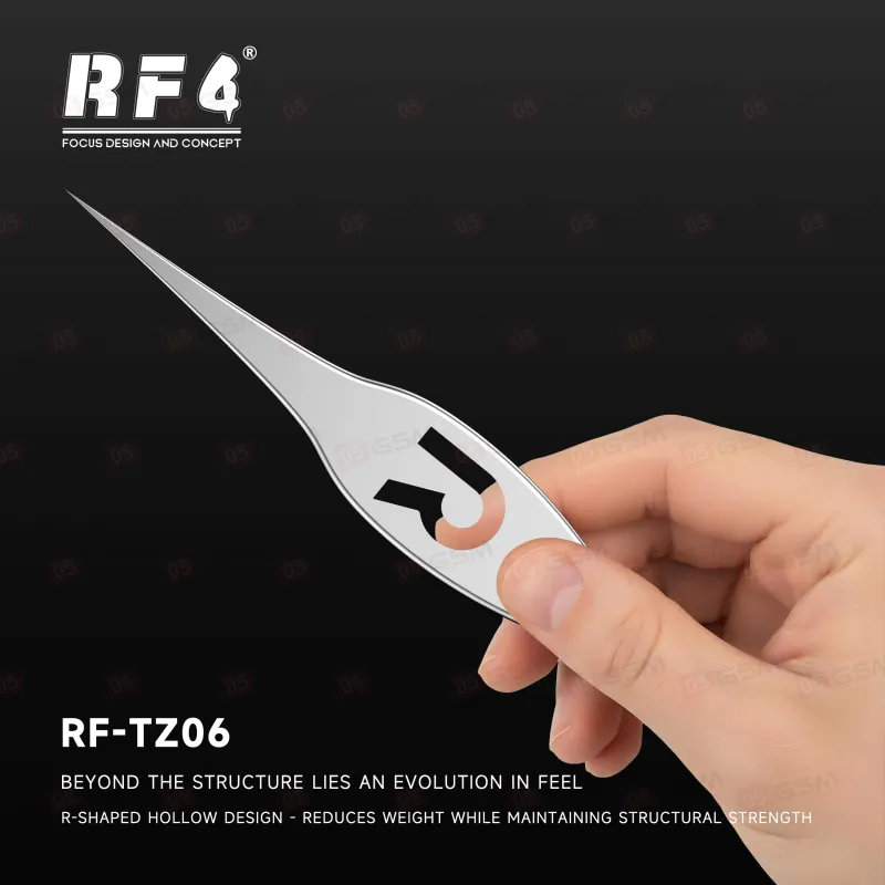 Пинцет прямой RF4 RF-TZ06 фото в интернет-магазине 05gsm.ru