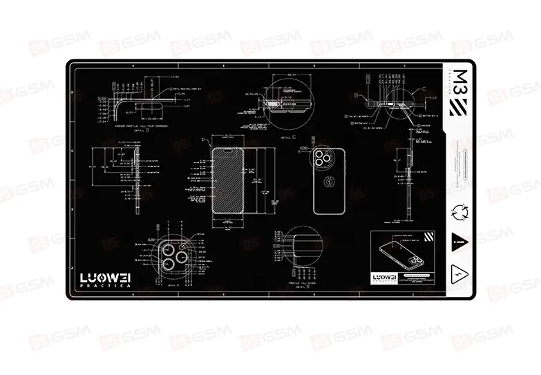 Рабочий стол мастера Luowei LW-M3 (593x345x2 мм) фото в интернет-магазине 05gsm.ru