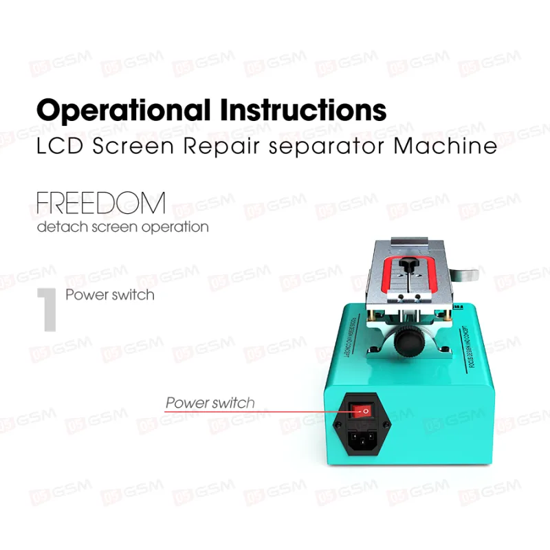 Сепаратор вакуумный для снятия стекла RF4 RF-Freedom (Поворотный) фото в интернет-магазине 05gsm.ru
