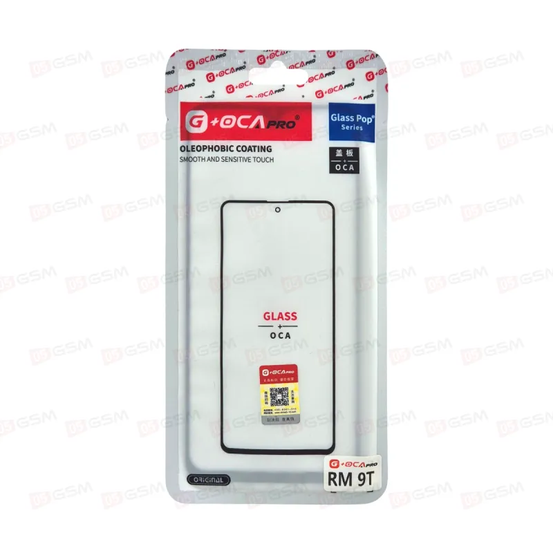 Стекло + OCA (G+OCA) Redmi 9T / POCO M3 черное фото в интернет-магазине 05gsm.ru