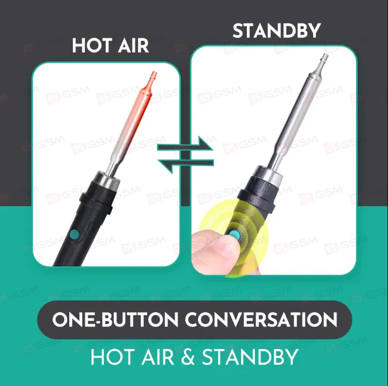 Термовоздушный минифен YiHua 8509I (Паяльная станция) фото в интернет-магазине 05gsm.ru