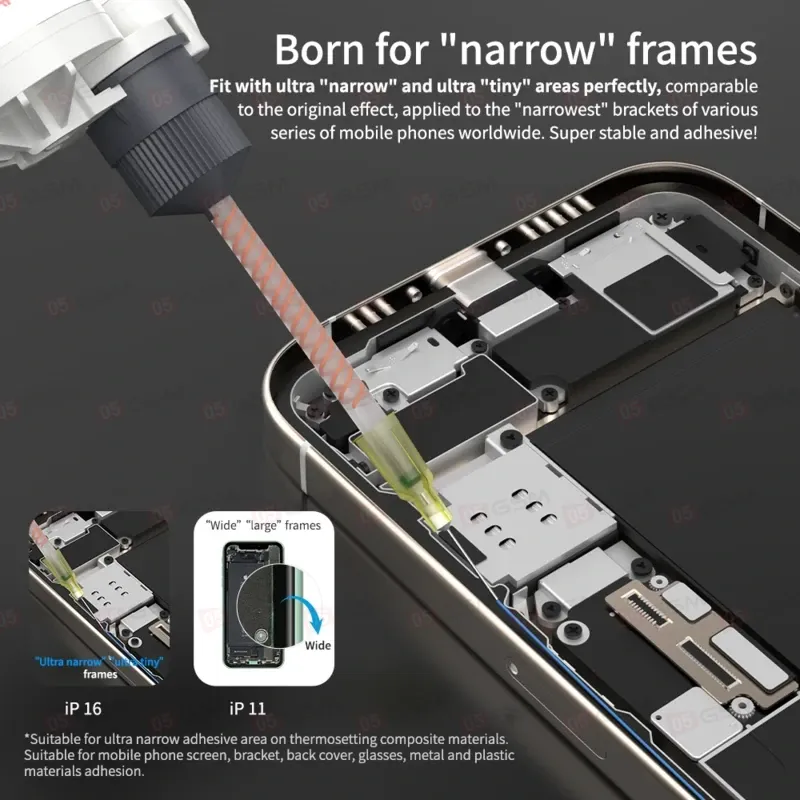 Клей двухкомпонентный JCID SP-16 Super Bracket Adhesive (Для рамок) фото в интернет-магазине 05gsm.ru