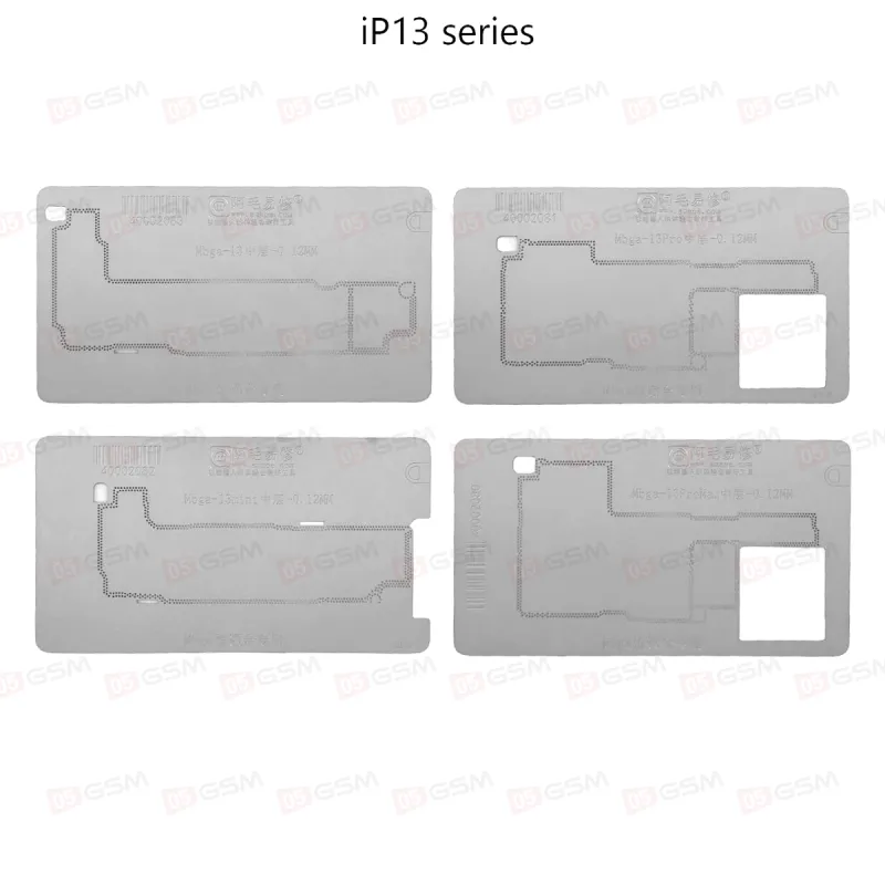 Монтажная платформа Amaoe 28 in 1 для iPhone X-16 Pro Max (Middle Frame) фото в интернет-магазине 05gsm.ru