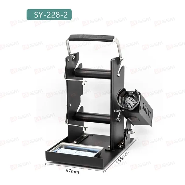 Держатель паяльника и двух катушек припоя Shiyi SY-228-2 фото в интернет-магазине 05gsm.ru