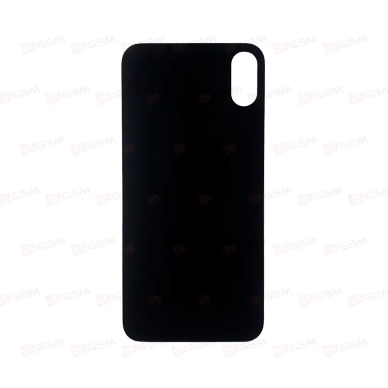 Крышка iPhone XS с широким вырезом (Space gray/Черный) фото в интернет-магазине 05gsm.ru